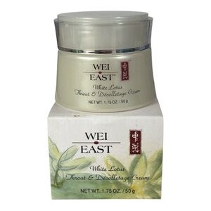 Wei East White Lotus Throat & Décolletage Cream Neck Chest 1.75 oz 50g Sealed